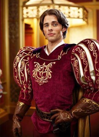 James Marsden as Prince Edward in Enchanted